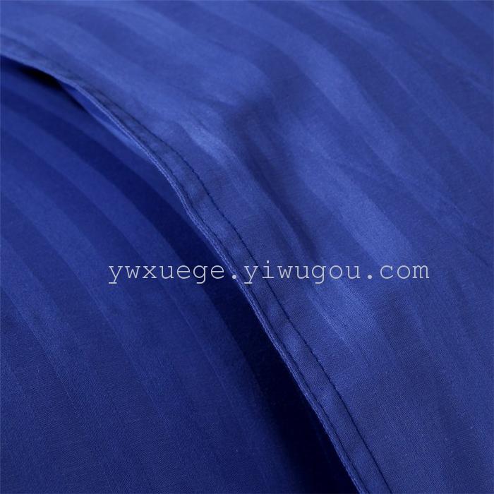 Star hotel Hotel bedding wholesale hotel four set Cotton satin satin bedding set of four 13 colors to choose