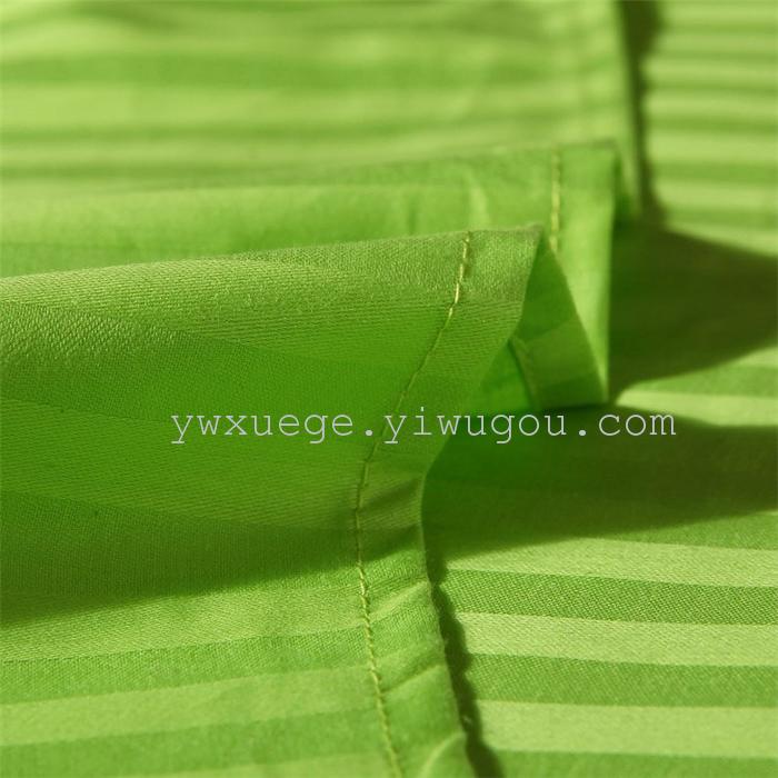 Star hotel Hotel bedding wholesale hotel four set Cotton satin satin bedding set of four 13 colors to choose