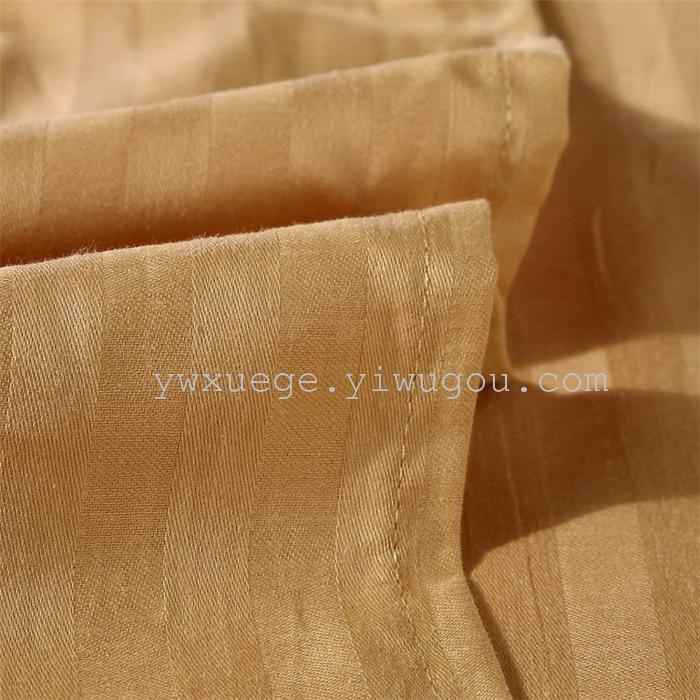 Star hotel Hotel bedding wholesale hotel four set Cotton satin satin bedding set of four 13 colors to choose