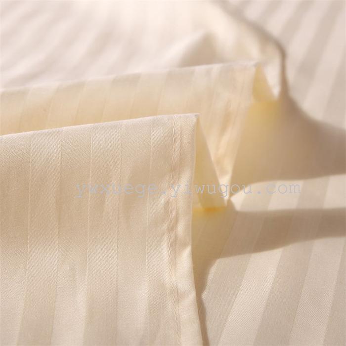 Star hotel Hotel bedding wholesale hotel four set Cotton satin satin bedding set of four 13 colors to choose