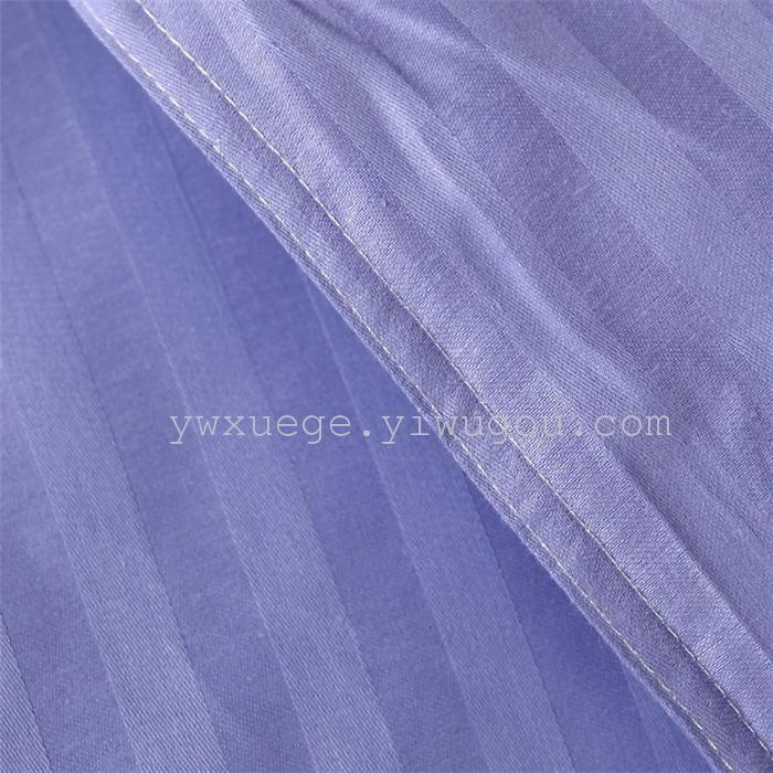 Star hotel Hotel bedding wholesale hotel four set Cotton satin satin bedding set of four 13 colors to choose