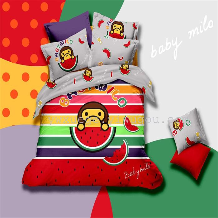 Home textiles decoloration of reactive dyeing Department of environmental technology skills in authentic cotton bedding set of four holiday factory direct