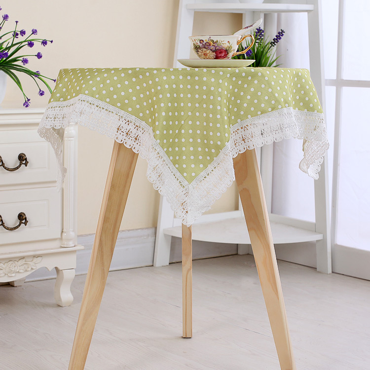 Tablecloth Square Tablecloth Coffee Table Small round Table Tablecloth Fabric Cotton and Linen Small Fresh Book Table Cloth Rectangular