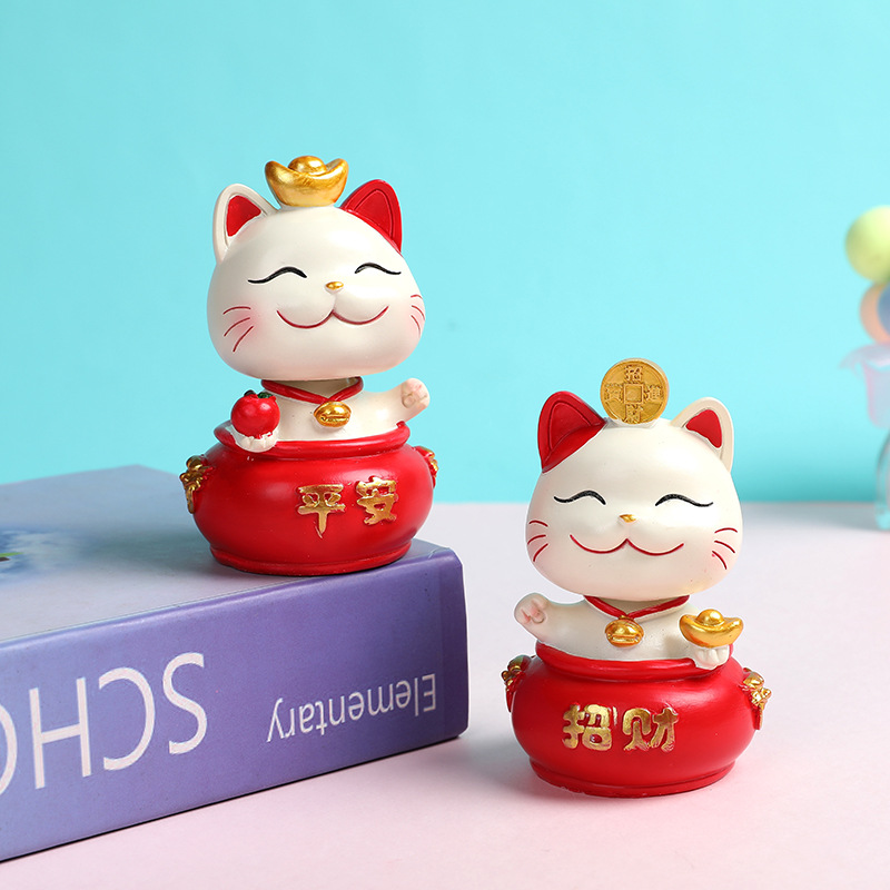 Office Home Decoration New Store Opening Creative Fortune Cat Small Car Center Console Decoration Nordic Blind Box Office Home Decoration New Store Opening Creative Fortune Cat Small Car Center Console Decoration Nordic Blind Box