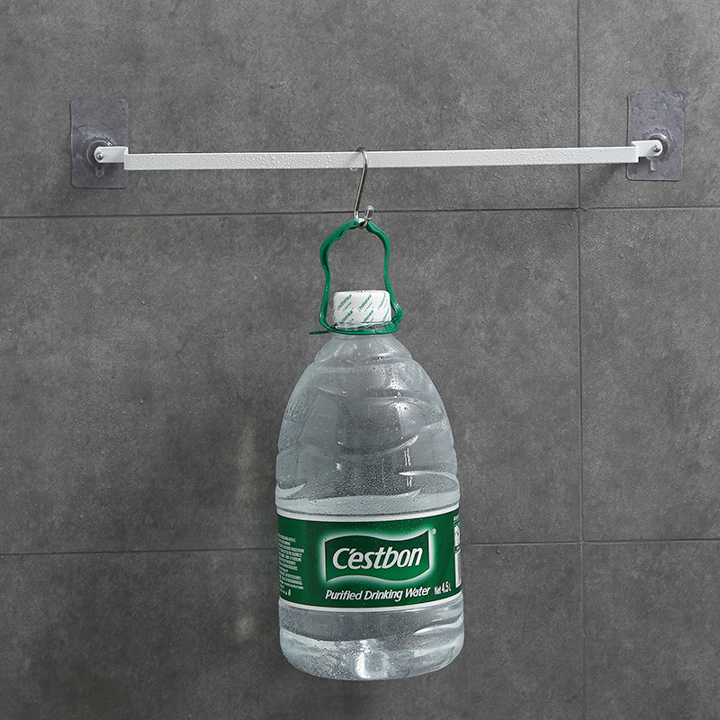 Bathroom Slipper Rack Wall-Mounted Storage Rack Household No Punching behind the Door Shoes Storage Rack Draining Shoes Holder Towel Rack