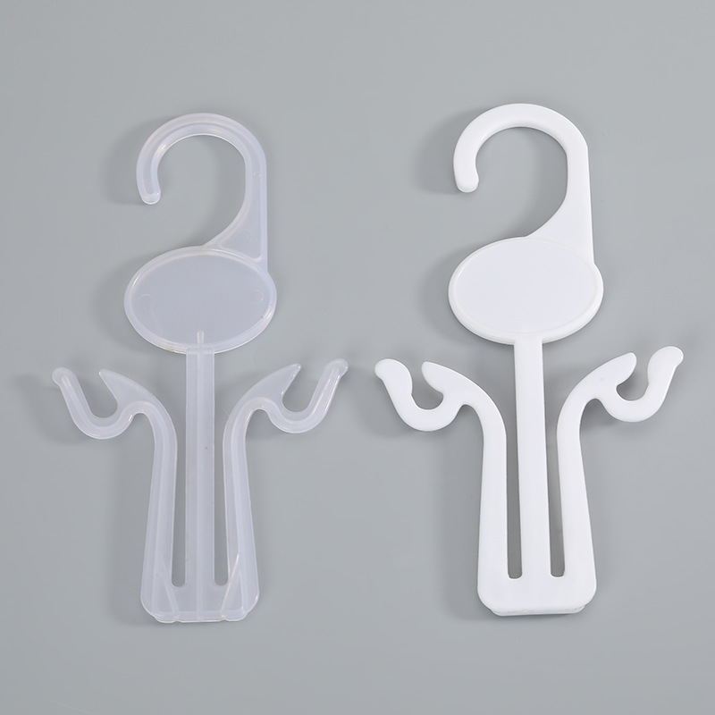 Factory Customized Wholesale Simple Plastic Pp Slipper Hook Shopping Mall Supermarket Applicable Underwear Panty Socks Display Stand