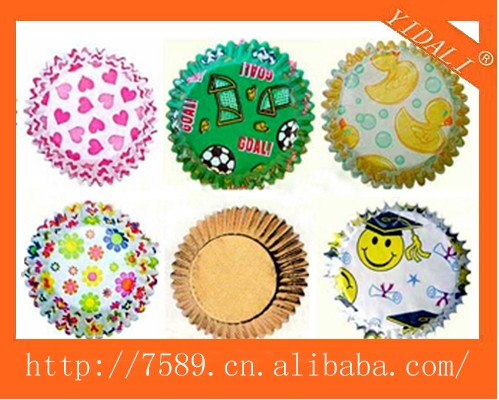 The factory supplies environmental protection and oil - proof cake cup/hang - card cake cupcake cupcake holder.