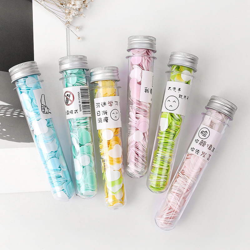 Outdoor hand washing portable travel disposable paper soap soap tube soap flower soap paper bottle flower soap