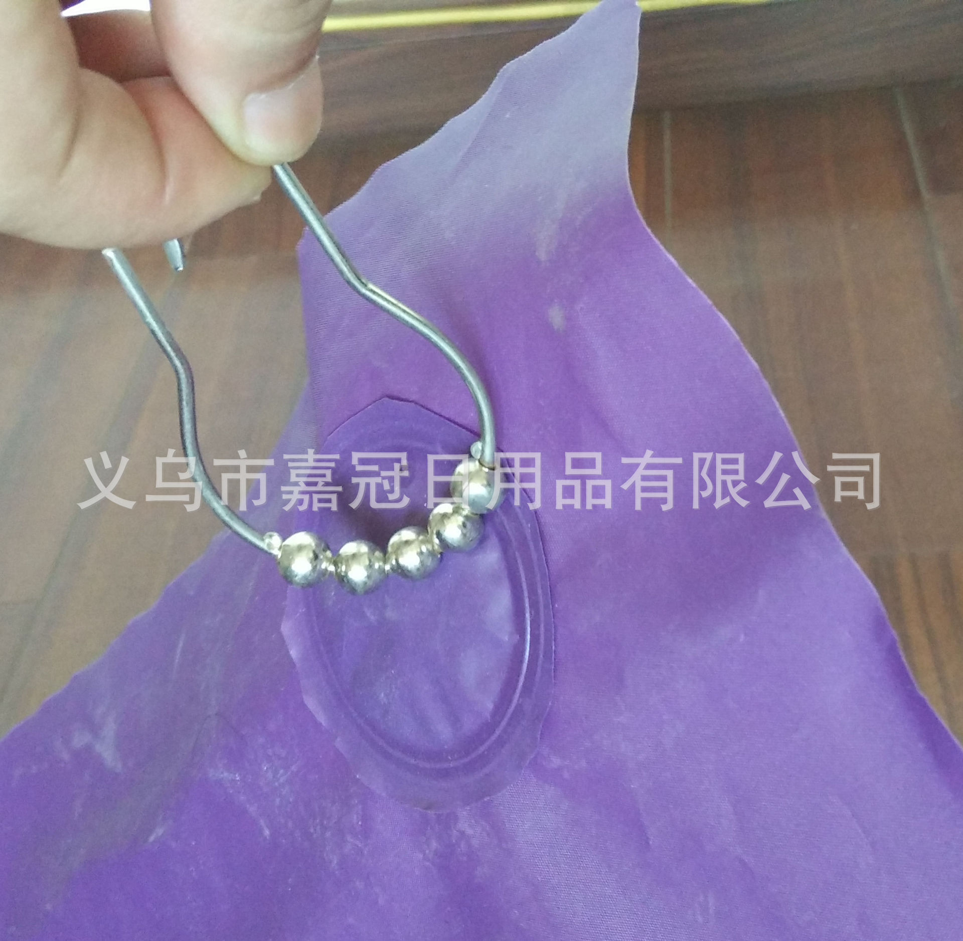 Pure color PEVA bath curtain small magnet thickened purple bathroom curtain environmental protection waterproof and mildew proof Pure color PEVA bath curtain small magnet thickened purple bathroom curtain environmental protection waterproof and mildew proof