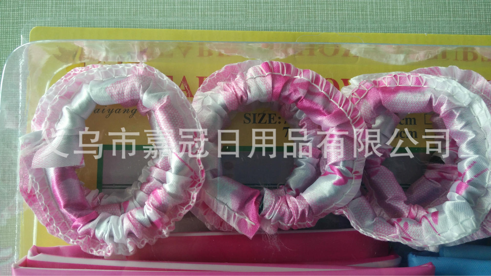 European-style high-grade packaging PEVA bath curtain printing bubble shell packaging fabric hook environmental waterproof and anti-mildew