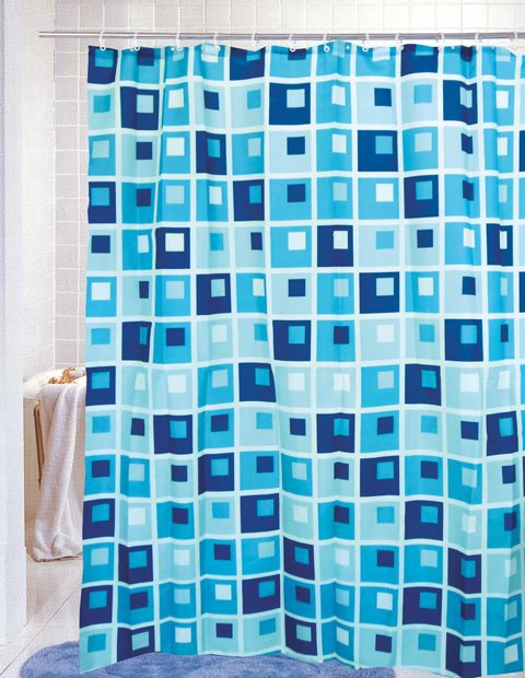 Manufacturer direct-sale terence colored bath curtain product-made export drill stone patterns