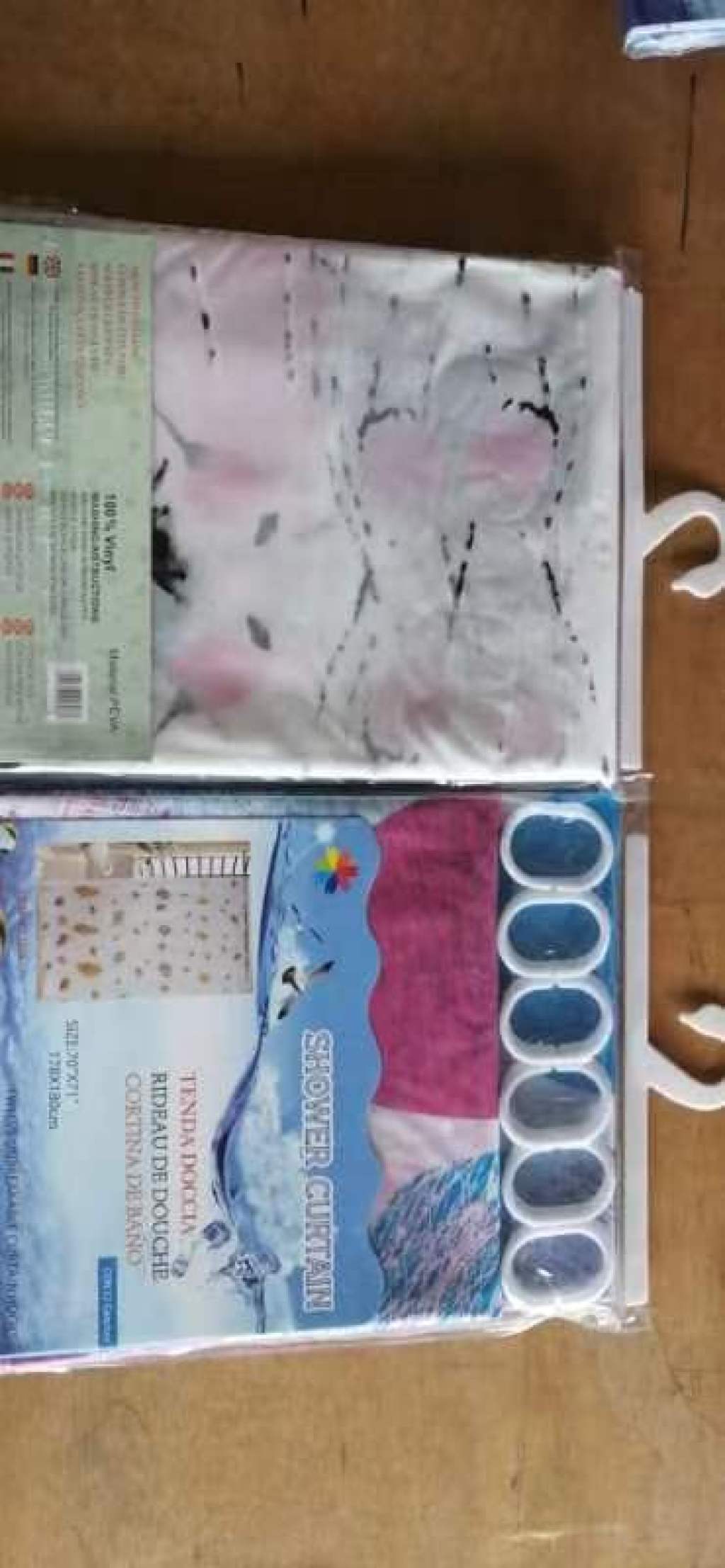 EVA printing bath curtain polyester printing bath curtain