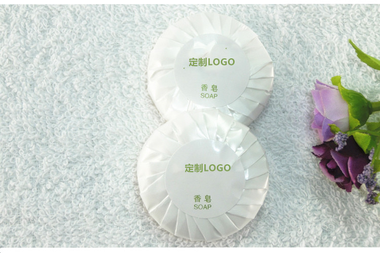 Hotel disposable soap hotel rooms portable travel round small soap 20g custom
