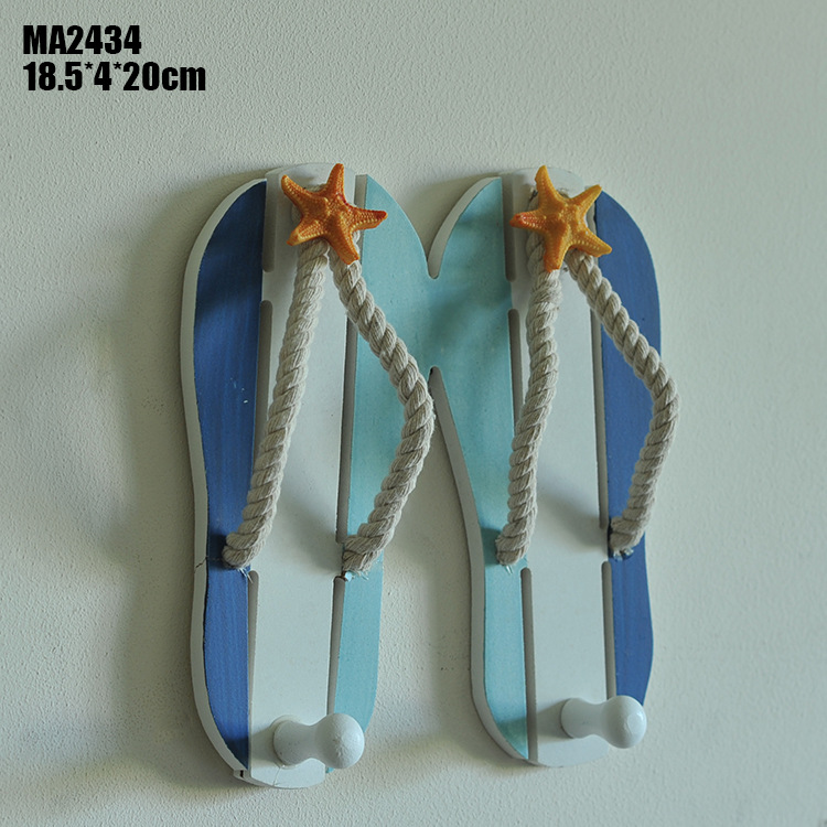 Slipper hooks Mediterranean style Coat hooks Ocean Beach Shoes Coat hooks - Myron Slipper hooks Mediterranean style Coat hooks Ocean Beach Shoes Coat hooks - Myron