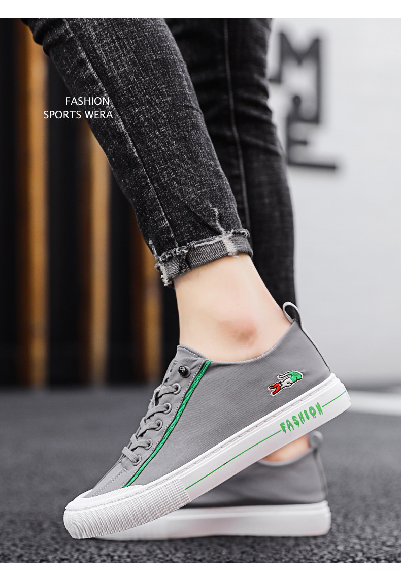 Summer Breathable Casual shoes a foot slipper fashion men canvas shoes small white shoes man Summer Breathable Casual shoes a foot slipper fashion men canvas shoes small white shoes man