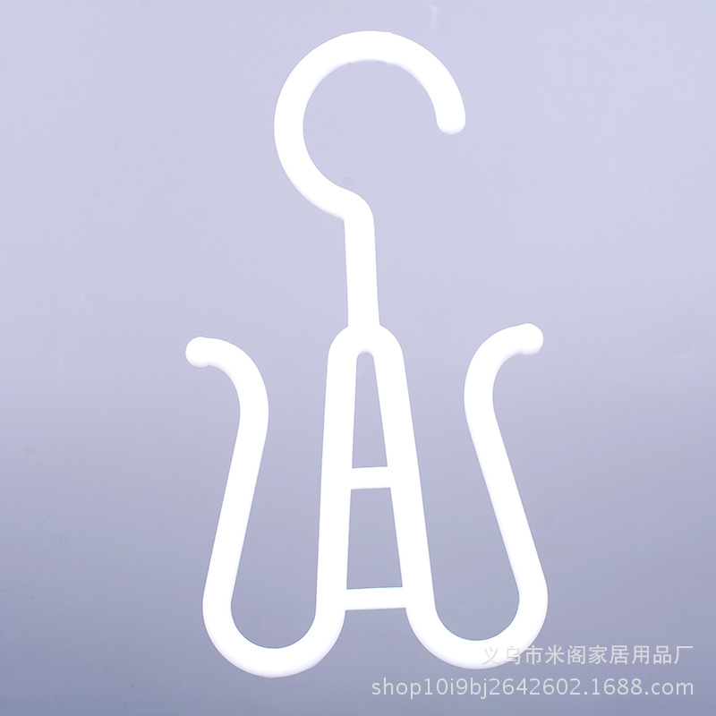 Supermarket Adult Slipper Hook Plastics Shoe Hook Hanging Cotton Shoes Sandals Flip Flops Shoes Hook Factory Direct Sales