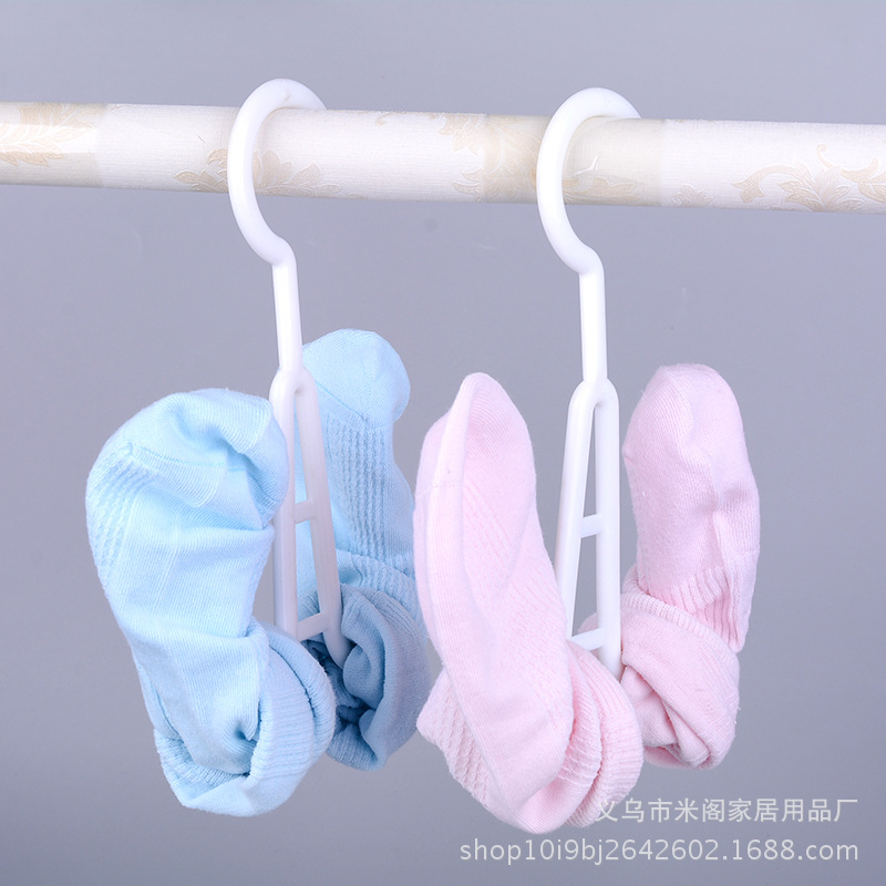 Supermarket Adult Slipper Hook Plastics Shoe Hook Hanging Cotton Shoes Sandals Flip Flops Shoes Hook Factory Direct Sales