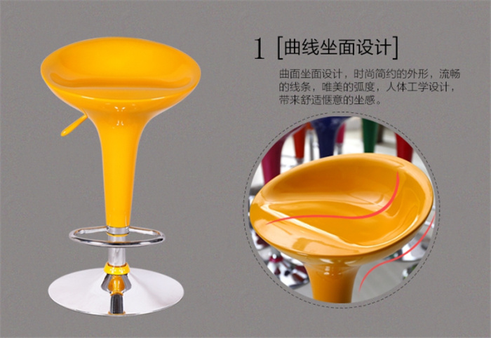 Fashion bar Chairs benches simple front tall Dining chairs can be raised and lowered the bar stool Chair