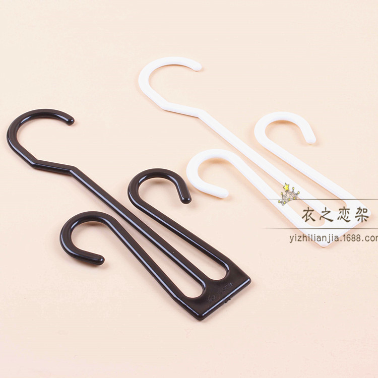 Supermarket shoe store shoe hook Sandals Slipper plastic display hook flip-flop household shoe drying hook