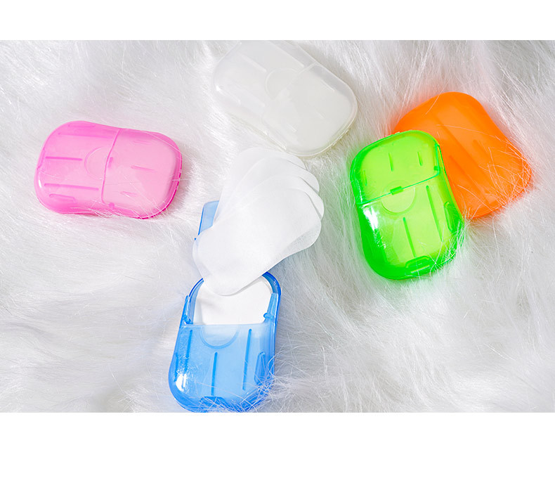 Soap Slice Travel Portable Disposable Soap Slice Cleaning Hand Washing Tablet Sterilization Net