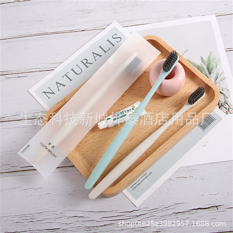 Disposable Toothbrush Hotel Tooth-Cleaners Two-in-One Hotel B & B Toiletries Disposable Slippers Soap in Stock