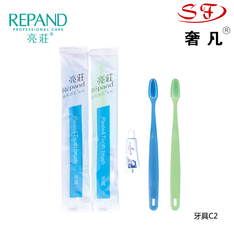 Liangzhuang soap comb dental shower cap disposable hotel supplies hotel toiletries.