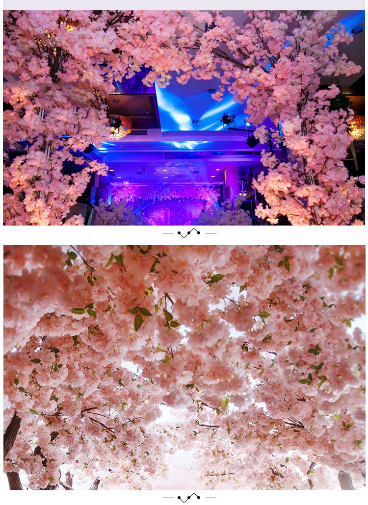 Artificial Cheery Branch Hotel Wedding Celebration Decoration Cherry Tree Peach Blossom Plastic Fake Flower Silk Flower Living Room Ceiling Balcony HANAFUJI Artificial Cheery Branch Hotel Wedding Celebration Decoration Cherry Tree Peach Blossom Plastic Fake Flower Silk Flower Living Room Ceiling Balcony HANAFUJI