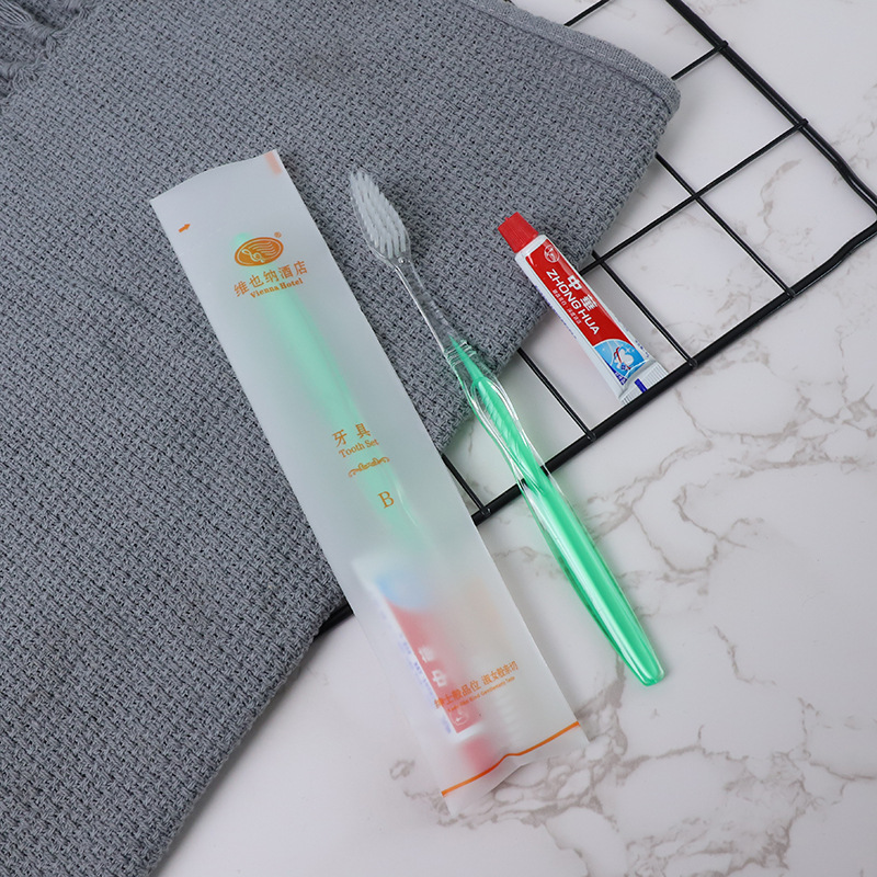 Vienna Hotel Supplies Disposable Toothbrush Set B & B Inn Tooth-Cleaners Comb Slippers Soap Wholesale