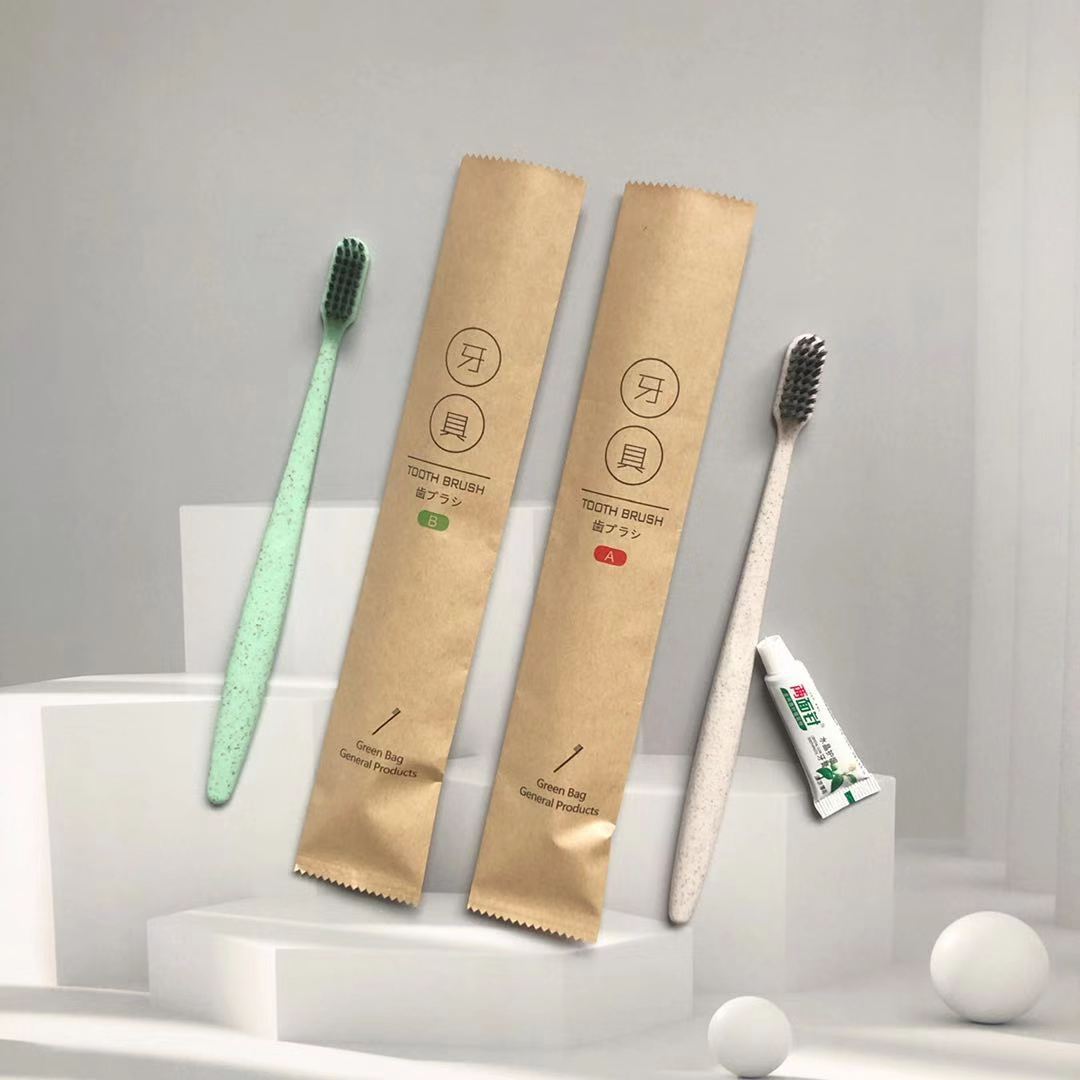 Hotel Supplies Disposable Washing Set Hotel Disposable Toothbrush Toothpaste Tooth Brushing Utensil Set B & B Spot