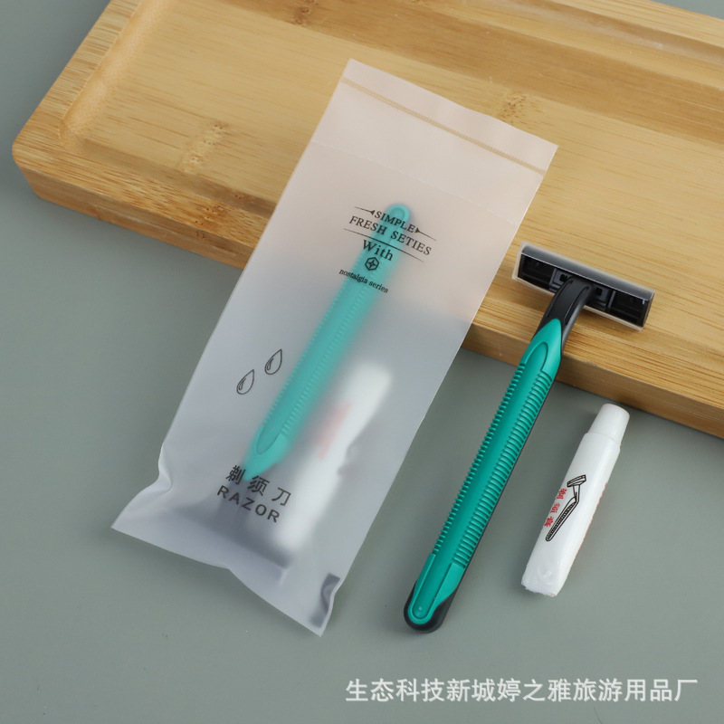 Hotel Hotel Disposable Toothbrush Toothpaste Toiletry Set B & B Inn Soft Hair Tooth-Cleaners Two-in-One