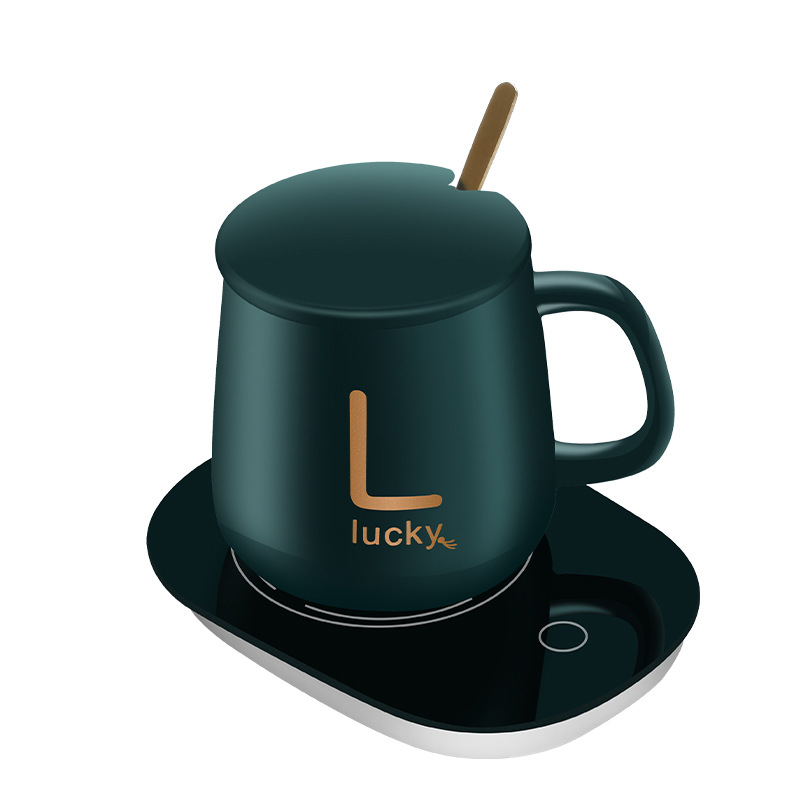 Cup Automatic Constant Temperature Vacuum Dish Warm Coaster Portable Heating Coaster Automatic Power off Heating Coaster