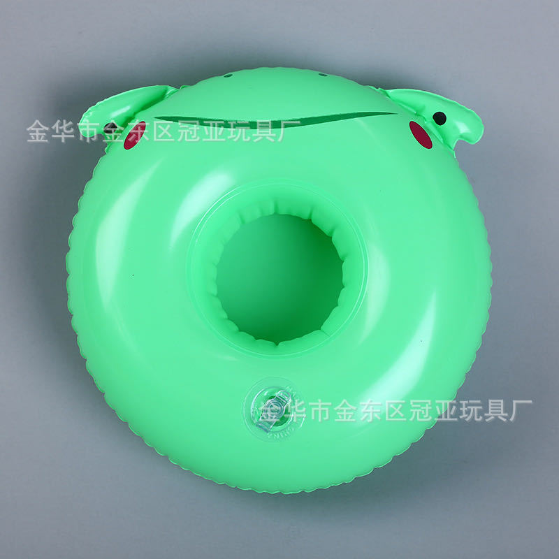 Spot PVC Inflatable Unicorn Cup Holder Flamingo Coaster Inflatable Water Floating Beverage Cup Holder Cup Holder