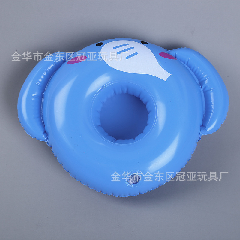 Spot PVC Inflatable Unicorn Cup Holder Flamingo Coaster Inflatable Water Floating Beverage Cup Holder Cup Holder
