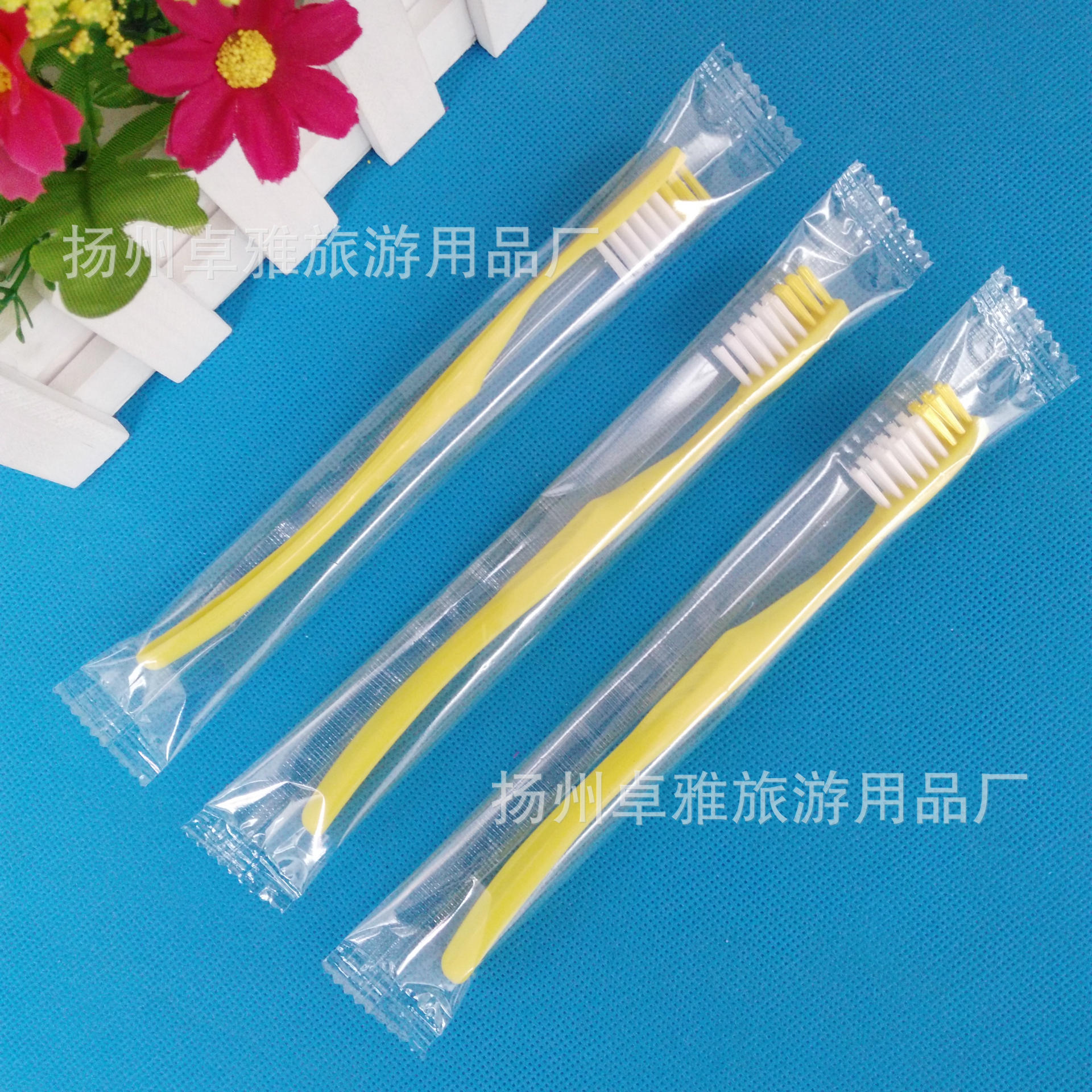 Hotel Supplies Disposable Toothbrush Hotel Disposable Toiletries Toothbrush Toothpaste 2-in-1 Toothbrush Set