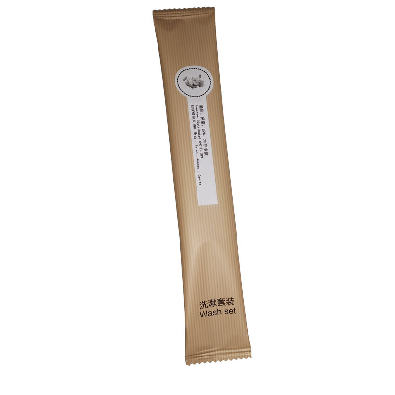 Disposable Toothbrush Toothpaste Hotel Guest Room Hotel Bath Tooth-Cleaners Two-Piece Wash Set Hotel Two-in-One Wholesale