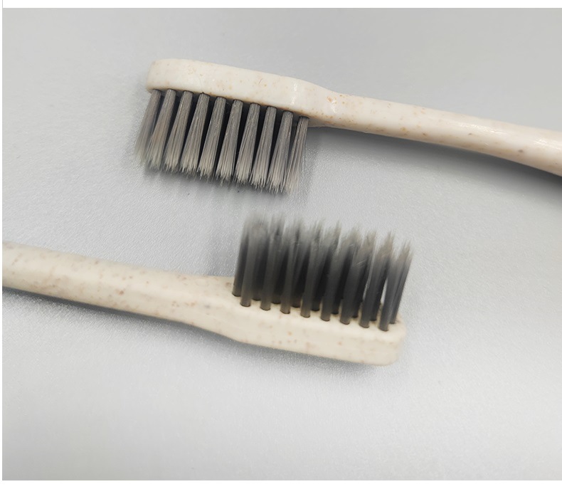Junbo E-Sports Hotel Disposable Toothbrush Toothpaste Set B & B Straw Soft-Bristle Toothbrush Frosted Soft-Film Bag