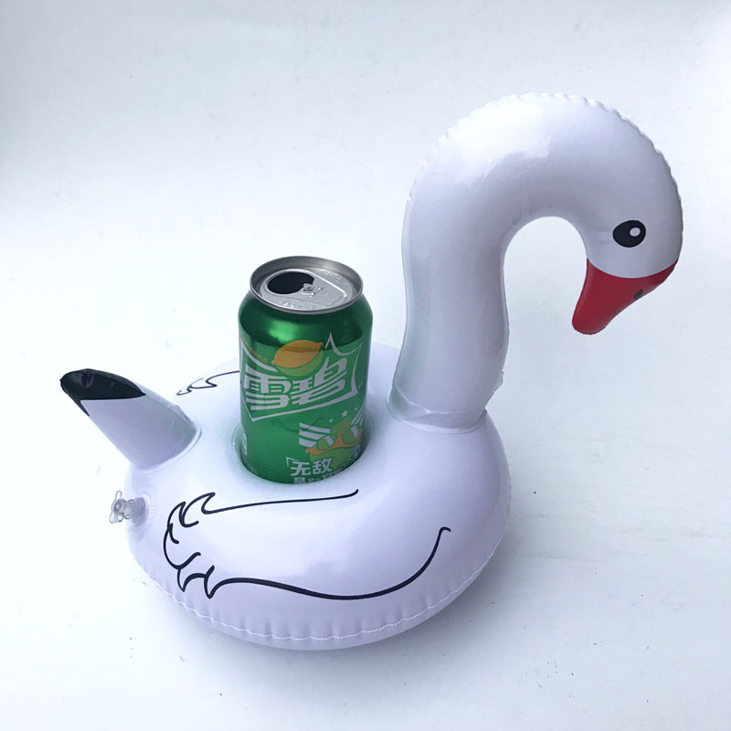 Spot PVC Inflatable Water Sports Goods Flamingo Coaster Inflatable Water Floating Beverage Cup Holder Cup Holder Spot PVC Inflatable Water Sports Goods Flamingo Coaster Inflatable Water Floating Beverage Cup Holder Cup Holder