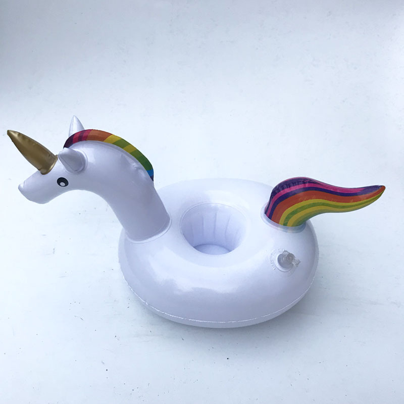 Spot PVC Inflatable Water Sports Goods Flamingo Coaster Inflatable Water Floating Beverage Cup Holder Cup Holder Spot PVC Inflatable Water Sports Goods Flamingo Coaster Inflatable Water Floating Beverage Cup Holder Cup Holder