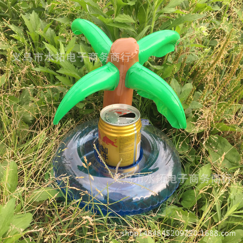 Spot PVC Inflatable Water Sports Goods Flamingo Coaster Inflatable Water Floating Beverage Cup Holder Cup Holder Spot PVC Inflatable Water Sports Goods Flamingo Coaster Inflatable Water Floating Beverage Cup Holder Cup Holder
