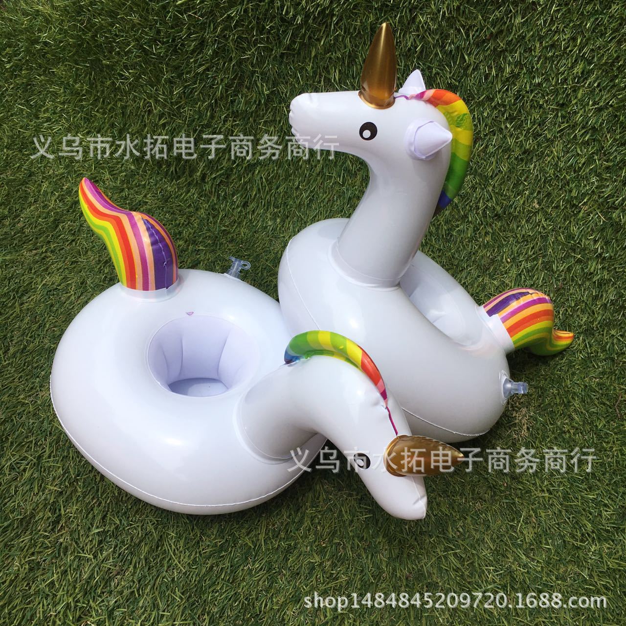 Spot PVC Inflatable Water Sports Goods Flamingo Coaster Inflatable Water Floating Beverage Cup Holder Cup Holder Spot PVC Inflatable Water Sports Goods Flamingo Coaster Inflatable Water Floating Beverage Cup Holder Cup Holder