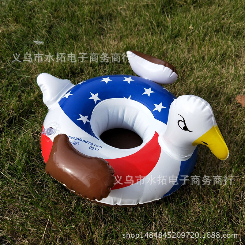 Spot PVC Inflatable Water Sports Goods Flamingo Coaster Inflatable Water Floating Beverage Cup Holder Cup Holder Spot PVC Inflatable Water Sports Goods Flamingo Coaster Inflatable Water Floating Beverage Cup Holder Cup Holder
