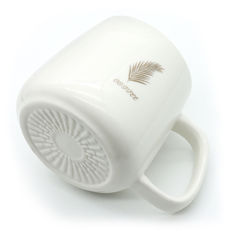 55 Degrees Thermal Cup High-End Gift Box Warm Cup Heating Coaster Ceramic Electric Heating Thermal Cup Gift Factory Wholesale