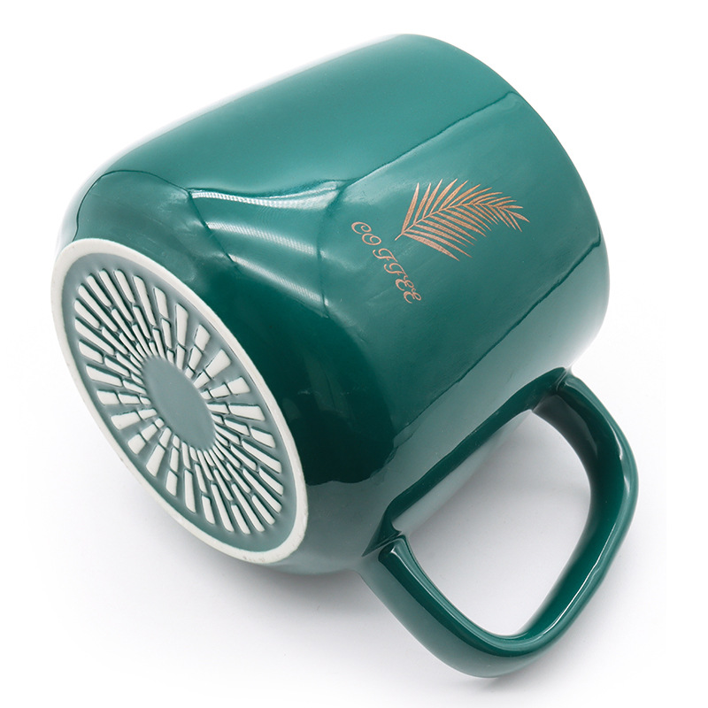 55 Degrees Thermal Cup High-End Gift Box Warm Cup Heating Coaster Ceramic Electric Heating Thermal Cup Gift Factory Wholesale