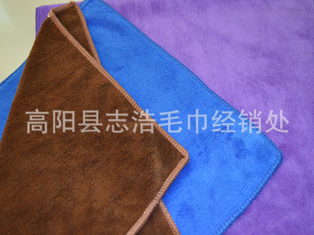 400G 30*30 Soft and Thickened Dish Towel Dry Hair Fiber Sanding Towel Gao Yang Absorbent Square Towel Wholesale 400G 30*30 Soft and Thickened Dish Towel Dry Hair Fiber Sanding Towel Gao Yang Absorbent Square Towel Wholesale