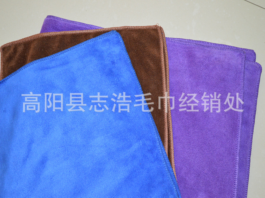 400G 30*30 Soft and Thickened Dish Towel Dry Hair Fiber Sanding Towel Gao Yang Absorbent Square Towel Wholesale 400G 30*30 Soft and Thickened Dish Towel Dry Hair Fiber Sanding Towel Gao Yang Absorbent Square Towel Wholesale