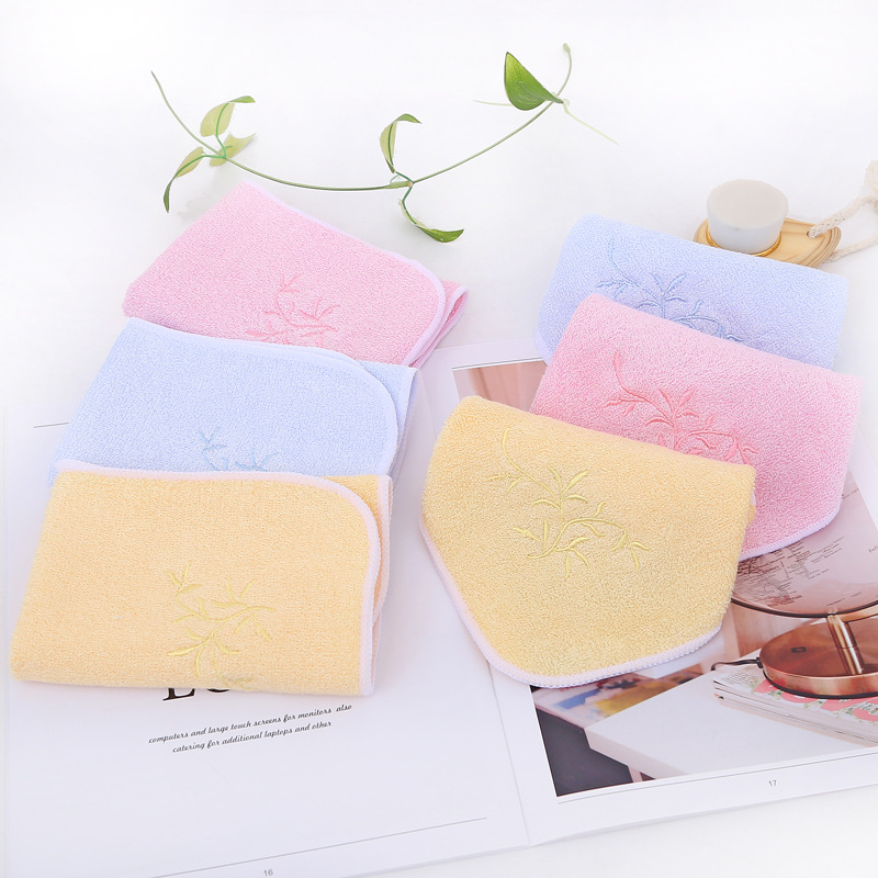 Factory Wholesale Bamboo Fiber Face Towel 25*25 Saliva Towel Kindergarten Children Handkerchief Small Tower Dishwashing Towel Factory Wholesale Bamboo Fiber Face Towel 25*25 Saliva Towel Kindergarten Children Handkerchief Small Tower Dishwashing Towel