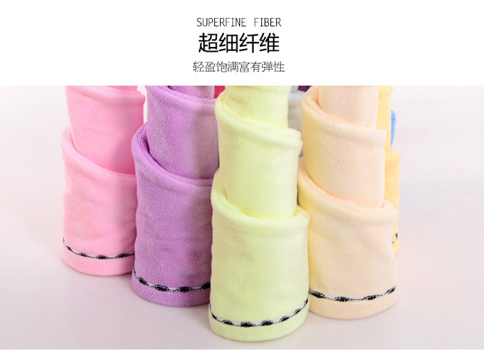 Dry hair cap super absorbent dry towel to increase the thickening of the hair dry hair dry towel towel bath cap gift box Dry hair cap super absorbent dry towel to increase the thickening of the hair dry hair dry towel towel bath cap gift box