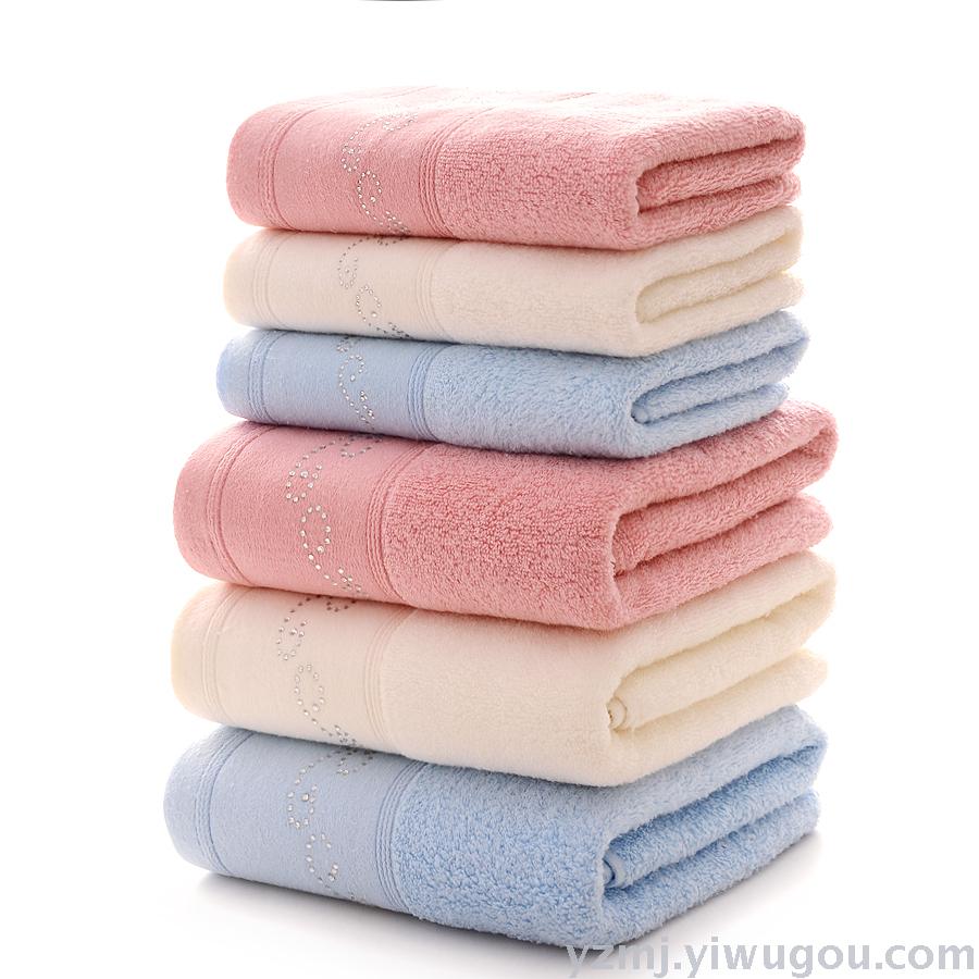 Towel towel of jade state cotton without twist drill towel Towel towel of jade state cotton without twist drill towel