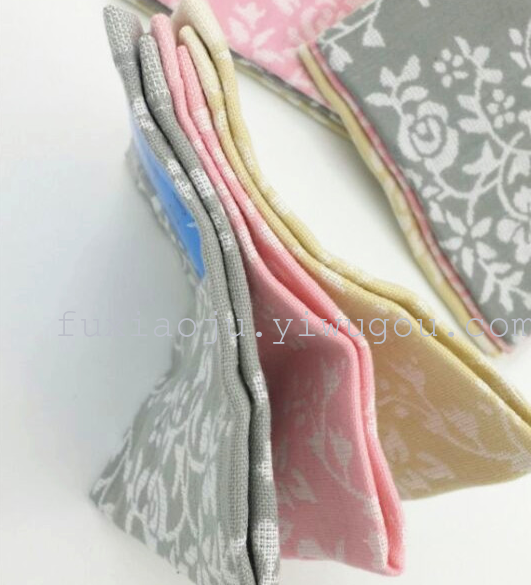 Three layer jacquard gauze towel baby cartoon towel towel slobber