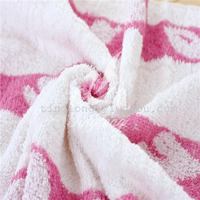 Towel wholesale cotton washcloth leaves Playboy towel washcloth washing towel factory direct brand 